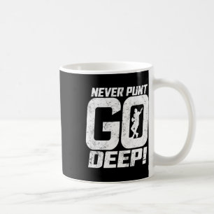 Mug Bizarre de football jamais Punt Go Deep Qb F