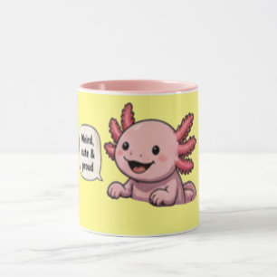 Mug Bizarre Mignon et Fier Café Drôle
