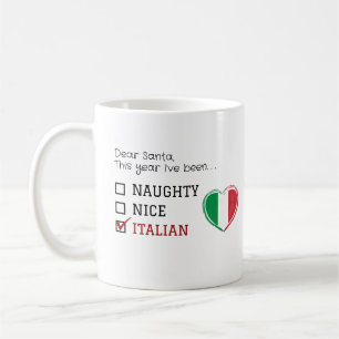 Mug Bizarre Noël italien coquin