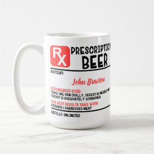 Mug Bizarre prescription médicale personnalisée