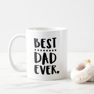 Mug Black "Best Dad Ever" For Father's Day