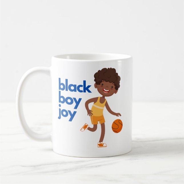 Mug Black Boy Joy - Basketball (Gauche)