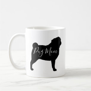 Mug Black Carlin Chien Silhouettes Carlin Maman Person