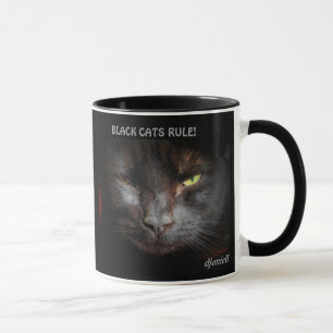 Mug Black Cats règle Cat Meme
