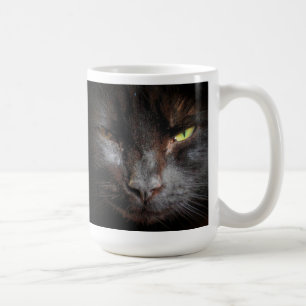 Mug Black Cats Rule Wanna Font face à cela
