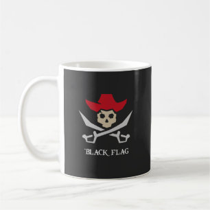 Mug Black Flag Pirate Skull