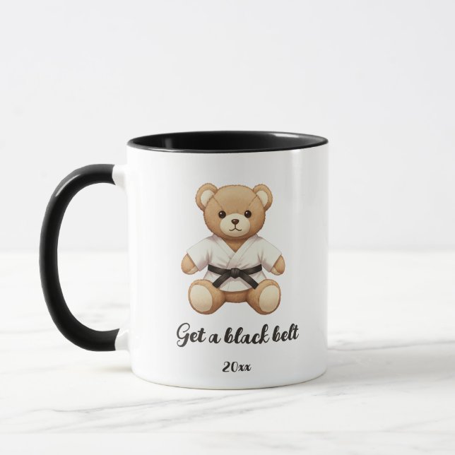 Mug 【BLACK】For all judo lovers, young and old. (Gauche)