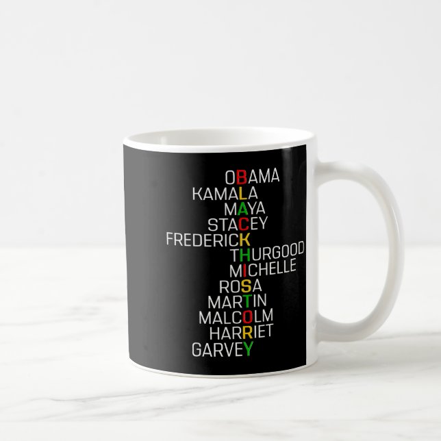 Mug Black History Black Leaders Melanin African Men Wo (Droite)