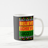 Black History Month Arbitraire Achieve Succeed Afr