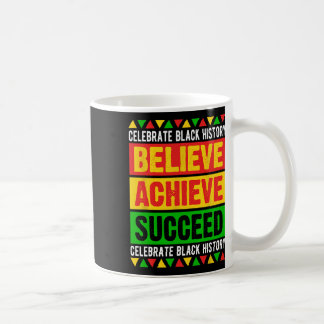 Mug Black History Month Arbitraire Achieve Succeed Afr