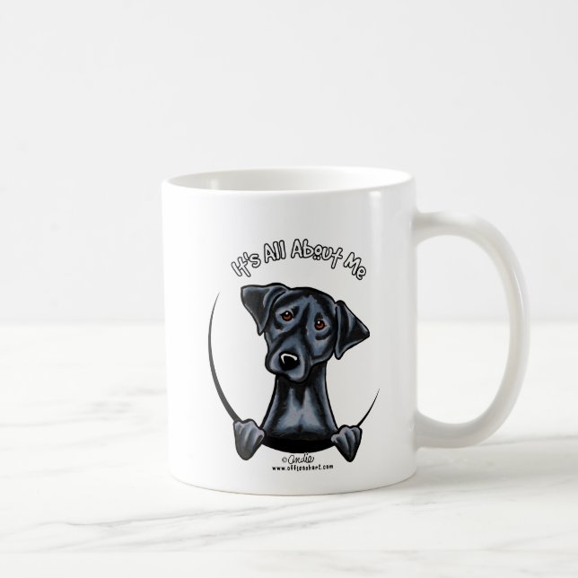 Mug Black Lab C'Est Tout Pour Moi (Droite)