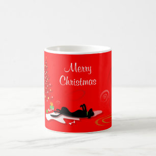 Mug - Black Lab Joyeux Noël