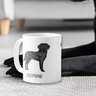 Mug Black Labrador Retriever Cute Lab Dog Nom personna