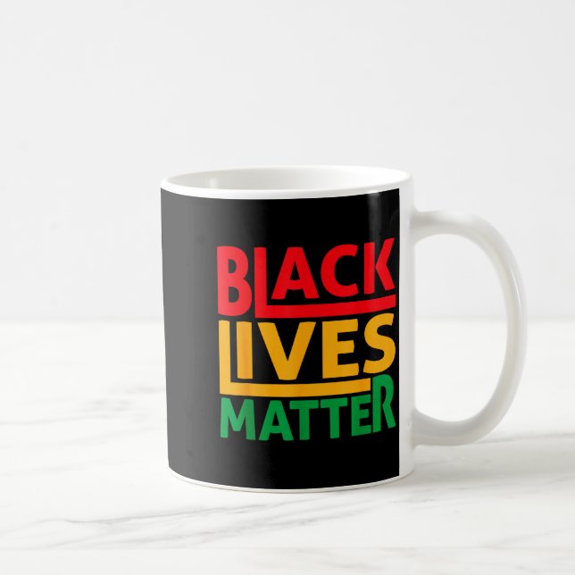 Mug Black Lives Blm Human Rights Black History Month  (Droite)