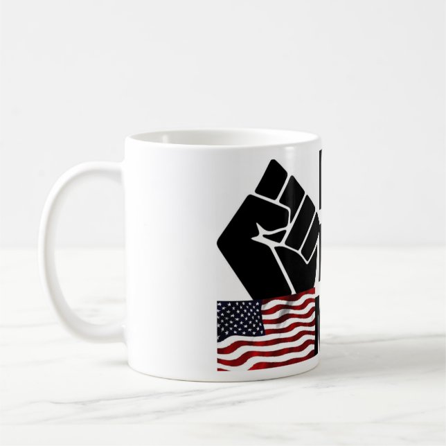 Mug black lives matière Collection USA Flag (Gauche)