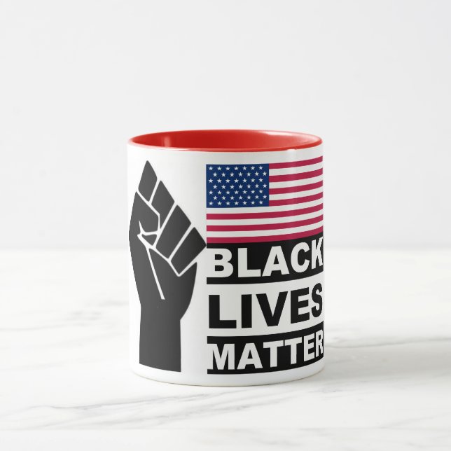 Mug Black Lives Matt USA Flag collection (Centre)