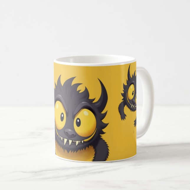 Mug black monster  (Devant droit)