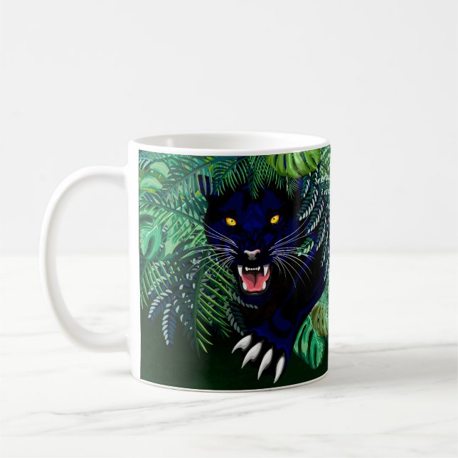 Mug Black Panther Spirit of the Jungle (Gauche)