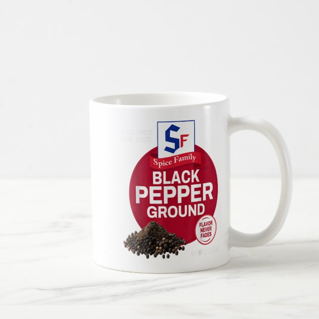 Mug Black Pepper Ground Sce Group Family Matching Hall (Droite)
