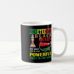 Mug Black Queen Les échecs les plus puissants African