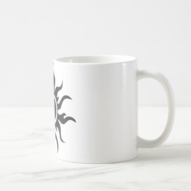 Mug Black Tribal Sun (Droite)