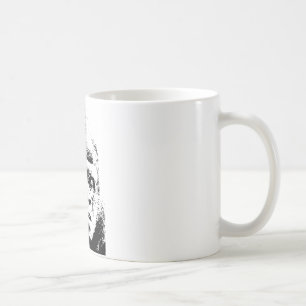 Mug Black White Pop Art Gorilla