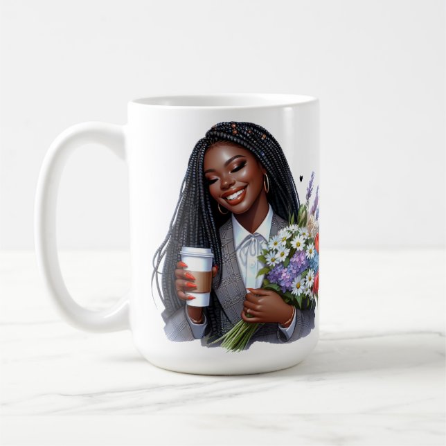 Mug Black woman melanin sista African American women (Gauche)