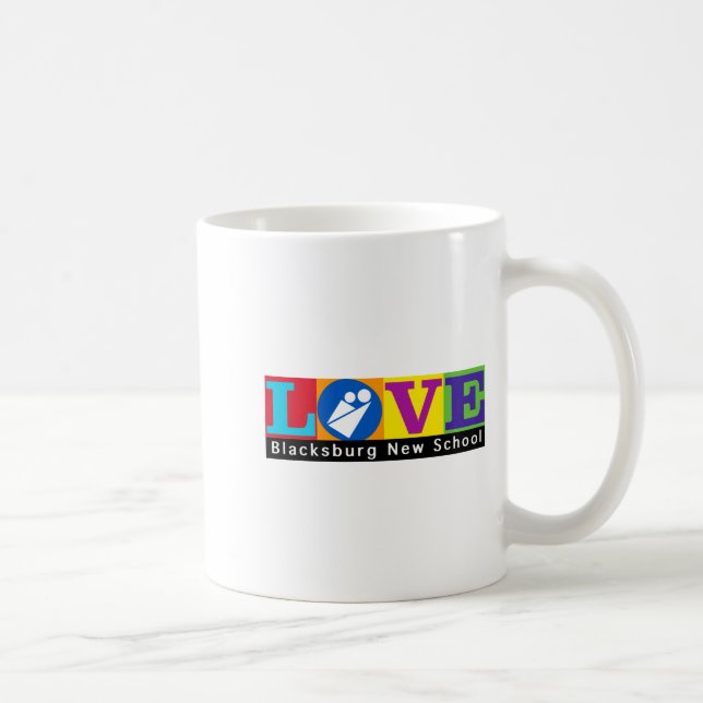 Mug Blacksburg New School Merch Adult Slim Cut  (Droite)