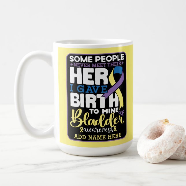 Mug Bladder warrior Some People Never Meet Their Hero (Avec donut)