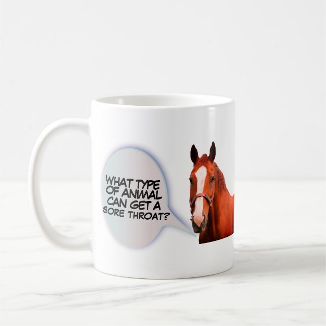 Mug Blague de cheval (Gauche)