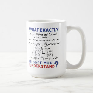 Mug Blague de formule de physique