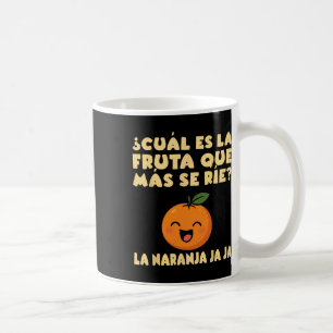 Mug Blague de fruit pun Maestra drôle École Enseignant