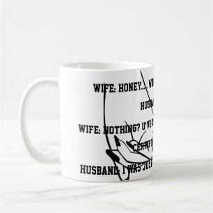 Mug Blague de mari et de femme