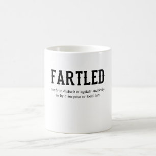 Mug Blague FARTLED Papa Dit Funny Artiste de bureau