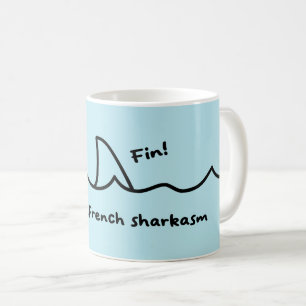 Mug Blague française de Shark Fin