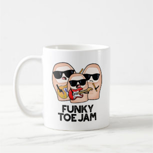 Mug Blague musicale funky sur l'orteil drôle 