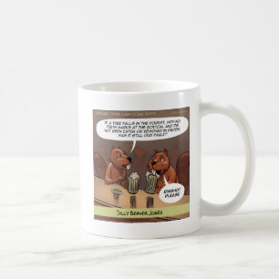Mug Blagues de Castor Idiot Dessin Animé Drôle