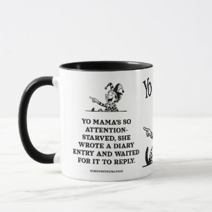 Mug blagues freudiennes sur ta mère - manque d'attenti