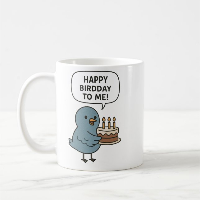 Mug Blanc 325 ml Mouk blanc classique (Gauche)