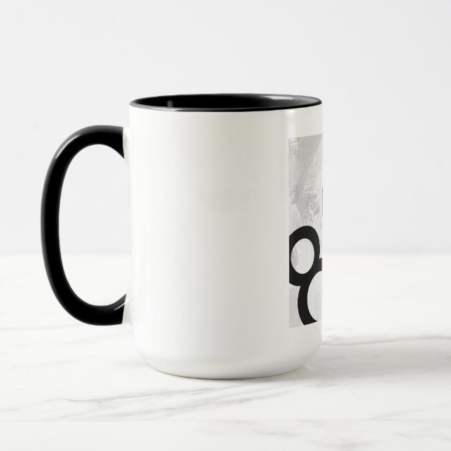 Mug Blanc 80 Décennie Anniversaire (Gauche)