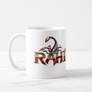 Mug blanc avec design Scorpion