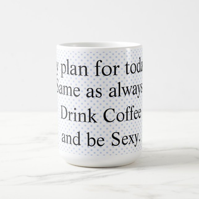 Mug blanc classique/Citation (Centre)