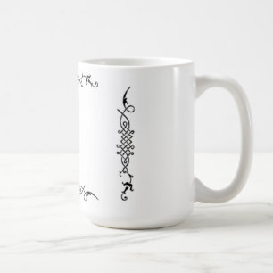 Mug Blanc élégant