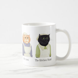 Mug Blanc LADY CATS + Texte