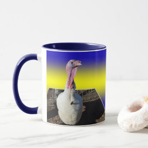 Mug Blanc Turquie Dimensionner l'Art Popout,