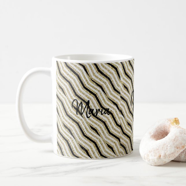 Mug Blancs Blancs Blancs (Avec donut)