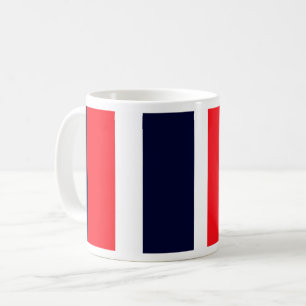 Mug Blancs, Bleus Et Rouges