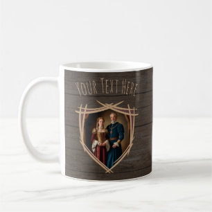 Mug Blason de Chevalier Médiéval Ancien Vintage