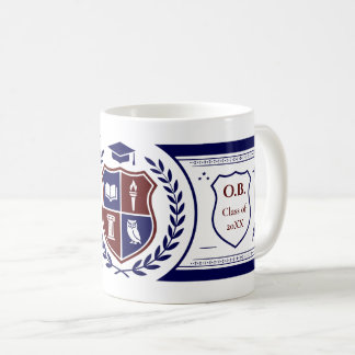 Mug Blason de Crest Académique Prépa Ivy League person