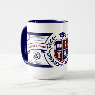 Mug Blason de Crest Académique Prépa sur mesure